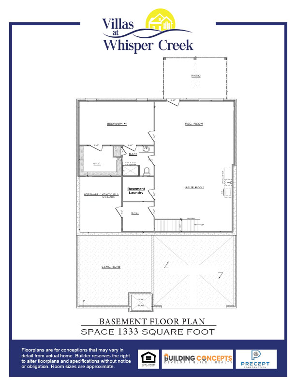 Whisper Creek Villas Floor Plan A